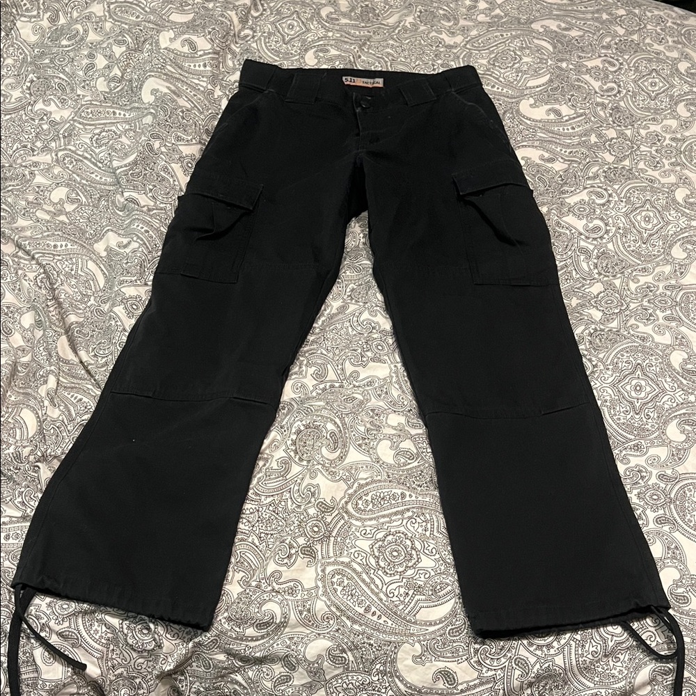 5.11 Tactical women’s black LEO police combat grunge pants